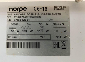 Külmlett vitriin Norpe 5m (7 foto / 7)