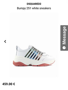 Новые кроссовки DSQUARED2, размер 37 / 37.5 (6 фото из 6)