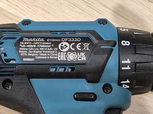 Uus originaal akutrell Makita DF333DWAE 12V (2 foto / 2)