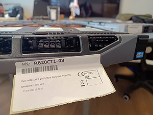 DELL R620, 1*E5-2620, 8gb ram, DVD RW, гарантия 1 год (2 фото из 5)
