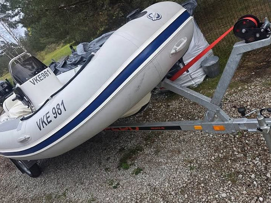 Paat Mercury 460 Ocean Runner + 30HP + Uus Respo haagis