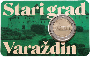 2 Евро 2026, 2025, 2024, 2023 Хорватия UNC (2 фото из 5)