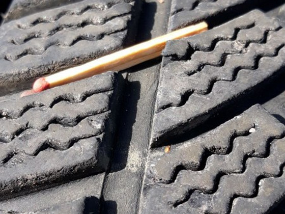 Б/У ламельные шины 225/65 R17 4шт