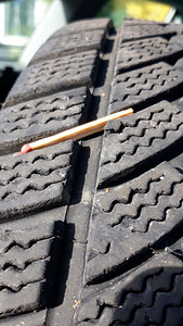 Kasutatud lamellrehvid 225/65 R17 4tk. (1 foto / 3)