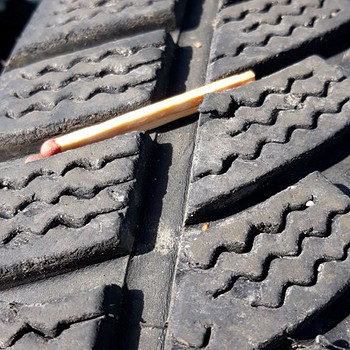 Б/У ламельные шины 225/65 R17 4шт