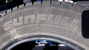 Kasutatud lamellrehvid 225/65 R17 4tk. (2 foto / 3)