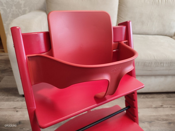 Turvakaar koos seljatoega Stokke Tripp Trapp Baby Set