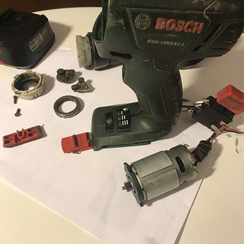 Bosch 18v PSR kruvikeeraja varuosadeks