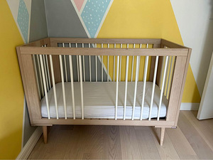 Baby bed 60x120 + Mattress/pick up in Kalamaja (3 foto / 3)
