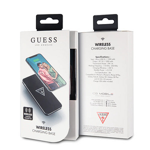 НОВИНКА! Беспроводное зарядное устройство Guess, черный (2 фото из 2)