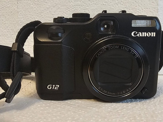 Canon PowerShot G12 Компакт цифр 10-мег камера 5x Opt Zoom