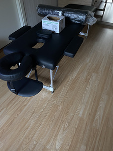 Müüa RESTPRO® ALU 2 (M) Must kokkupandav massaažilaud ( (1 foto / 5)