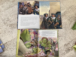 Три мушкетера; Книга о фильме Шрек (2 фото из 5)