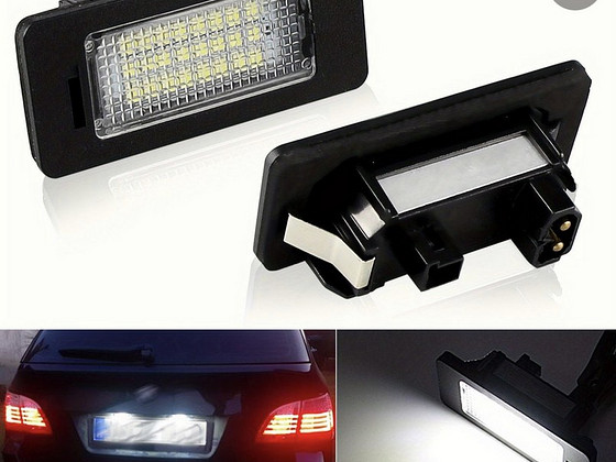 BMW led numbrituled