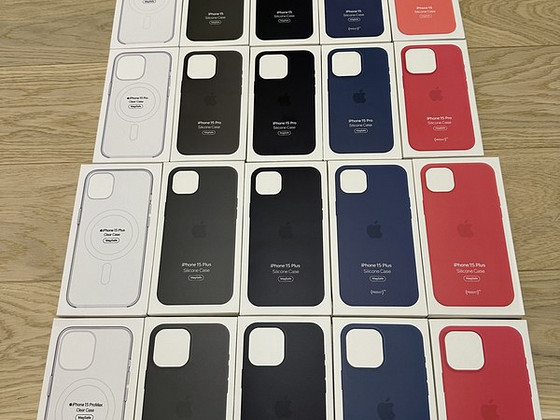 iPhone 15/15plus/15Pro/15Pro Max MagSafe silicone Case
