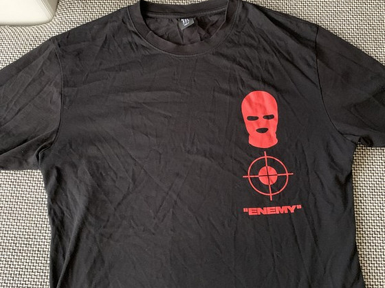 BLACK T-shirt ENEMY