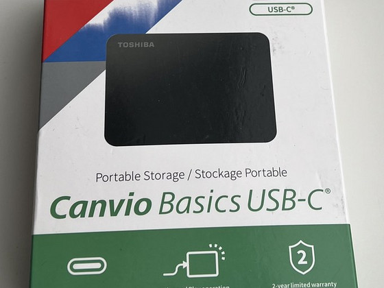 Toshiba Canvio Basics USB-C 4TB , Black