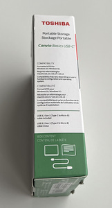 Toshiba Canvio Basics USB-C 4TB , Black (3 foto / 3)