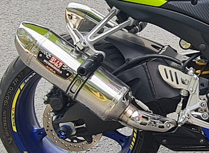 Summuti YOSHIMURA R-77 paar Suzuki GSX-R1000 2007-2008 jaoks (3 foto / 3)