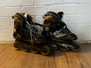 Роликовые коньки FILA Mizar 80 Lady, черно-синие, размер 37 (4 фото из 4)