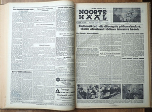 1948 NOORTE HÄÄL Vanad Ajalehed köide 109 tk (5 foto / 6)