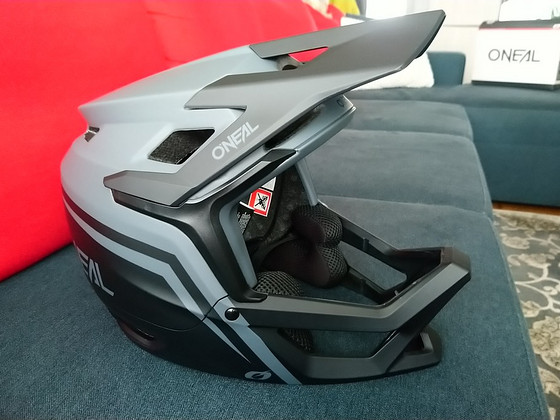 Kiiver ONeal Transition Helmet - FLASH V.22 gray/blac