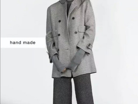 Легкое пальто ручной работы Zara L