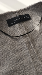 Zara hand made kerge mantel L (6 foto / 8)