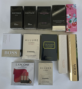 Dior , Chanel , Versace , Boss , Burberry , Tom Ford , CK (2 foto / 8)