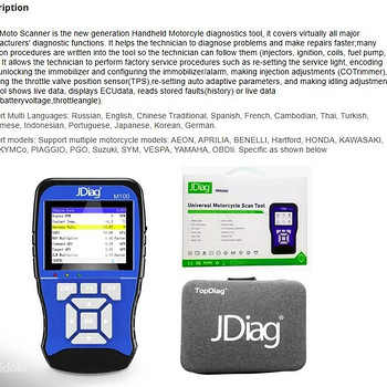 Moto Scaner JDiag m100