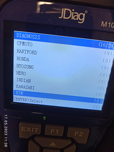 Moto Scaner JDiag m100 (7 foto / 10)