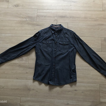 Рубашка "Armani Jeans" размер М Темно-Синяя