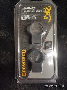 Rõngad toll browning x-bolt -ile (1 foto / 3)