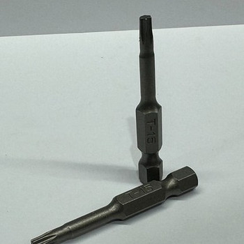 Биты для шуруповёрта, t15; 50мм, Kruviotsik Torx Grip;T15;