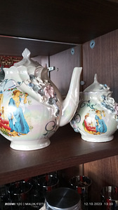 Keraamiline teekomplekt, mitu erinevat. komplektid (8 foto / 8)