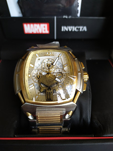 INVICTA Marvel Punisher Limited Edition Gold 37617. (5 фото из 8)