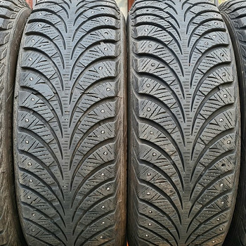 R15 Goodyear 195/65/15 - 6mm - 90% naelad - paigaldus