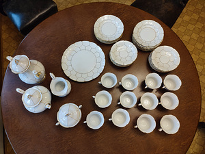 Легендарный сервиз фaрфорoвoгo дoмa Meissen антиквариат (3 фото из 10)