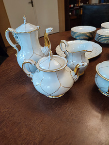 Легендарный сервиз фaрфорoвoгo дoмa Meissen антиквариат (4 фото из 10)
