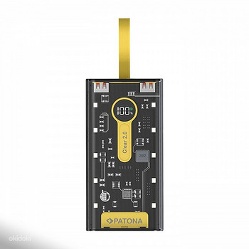 Akupank Patona Clear 2.0 PD22.5W 20,000mAh, garantiiga toode
