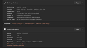 LENOVO Y50-70, 15.6 4k, i7, 16GB, 1TB SSD, GTX860M, WiFi 6E (7 фото из 10)