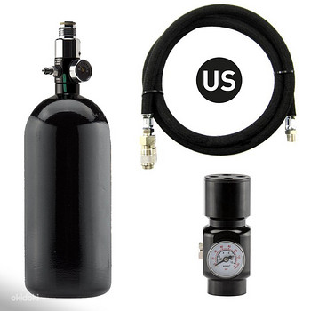 HPA pack 0.8L tank + HPA regulator + US line