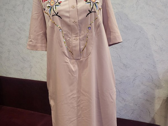 Розовое платье с. М (38-40)