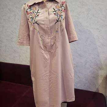 Розовое платье с. М (38-40)