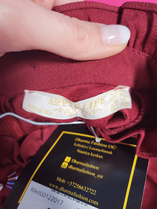 Pidulik kleit bordoo värvi s. M (6 foto / 9)