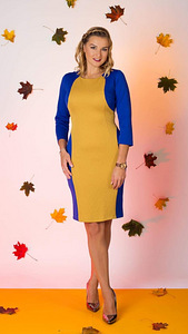 Sügis/talve ilus soe kleit s. M/L (40) (1 foto / 9)