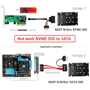 Адаптер SSD Chenyang U.2 SFF-8639 M.2 (7 фото из 10)