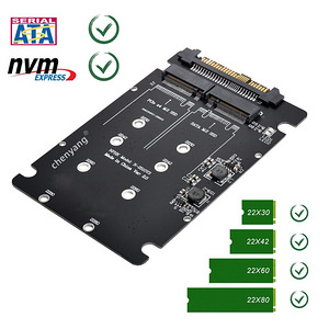 Адаптер SSD Chenyang U.2 SFF-8639 M.2 (8 фото из 10)