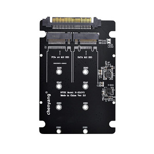 Адаптер SSD Chenyang U.2 SFF-8639 M.2 (10 фото из 10)