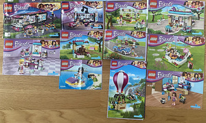 Lego Friends legokomplektid koos juhendiga 20 kmpl (3 foto / 4)